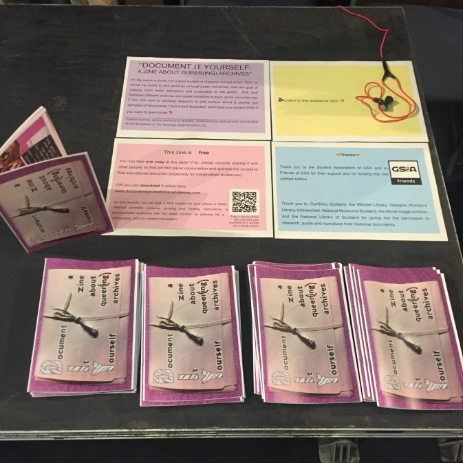 Document It Yourself at Glasgow Zine Fair